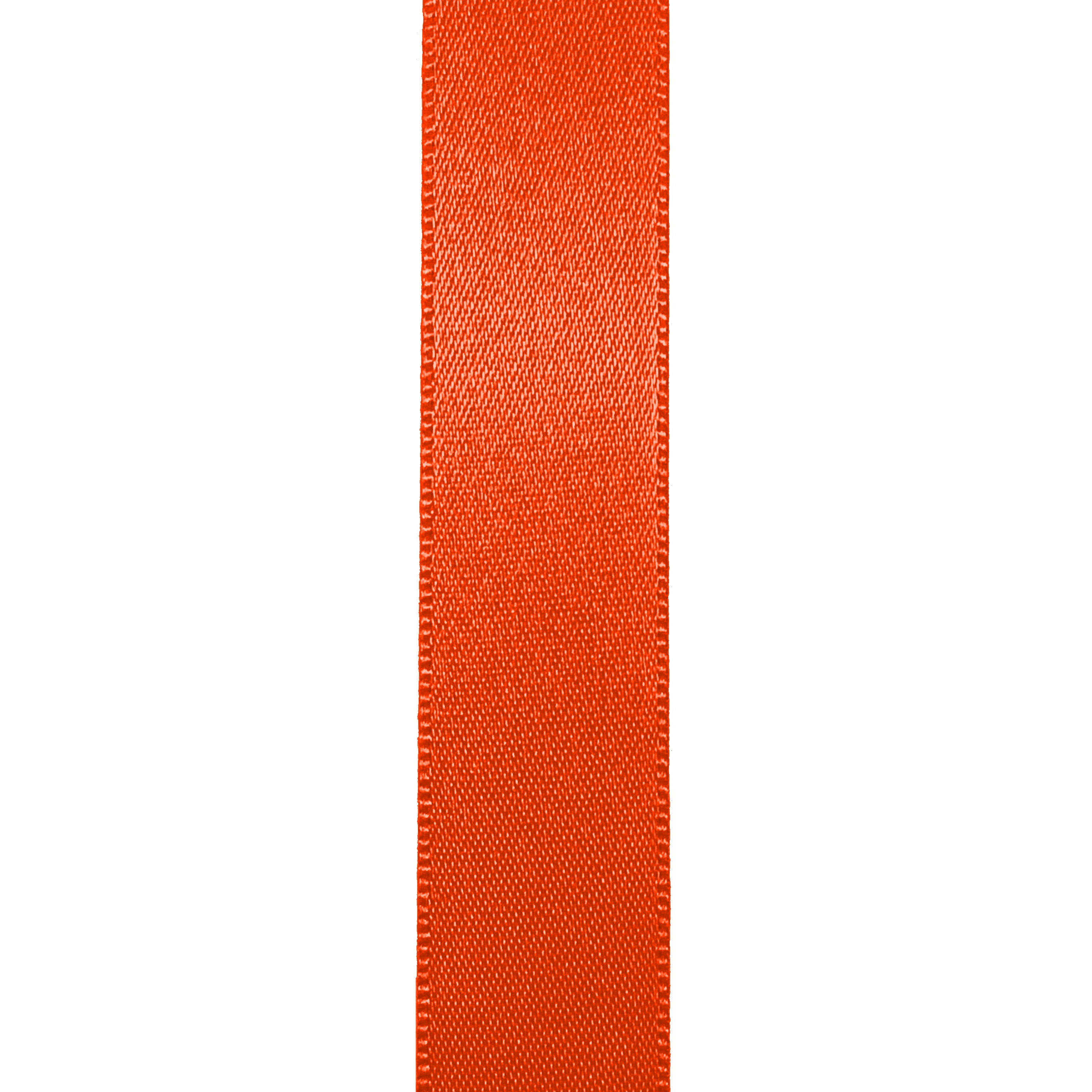 Orange Single Face Satin Ribbon, 5/8" x 100 Yards by Gwen Studios