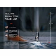 Fenix Lighting E18R V2.0 Lithium Ion 1200 Lumens Luminus SST40 LED Flashlight, Black