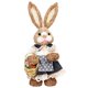 thumbnail image 2 of Muñeco de conejito de paja de Pascua de 35 cm de pie, figura decorativa realista hecha a mano para Estilo C, 2 of 9