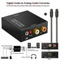 thumbnail image 2 of Amplificateur de Décodeur Audio Numérique à Analogique Coaxial 3.5mm Jack aux RCA L/R, 2 of 3
