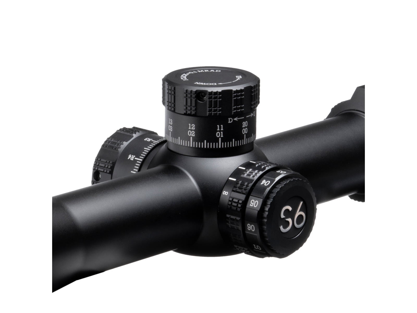 Sightron S6 Rifle Scope, 5-30x56mm, 34mm Tube, Second Focal Plane, MOA-7 IR Reti
