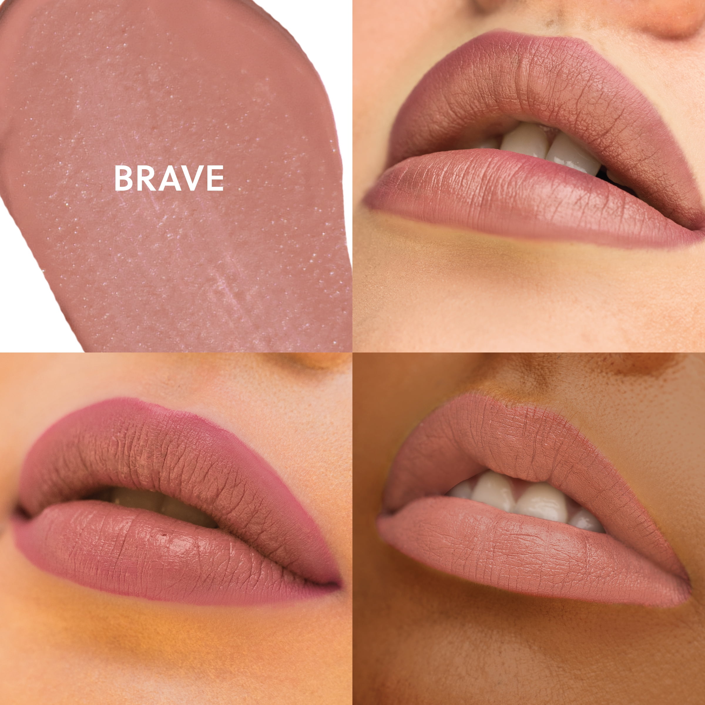 Pretty Smart A+ Matte Liquid Lipstick, Brave, 0.23 fl. oz.