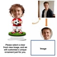 thumbnail image 5 of Linnome 4 Inch Custom Acrylic Football Shape Name Plate Soccer Player Personalized Gift For Fans Home Office Desk Decoration Trophy Display, 5 of 9
