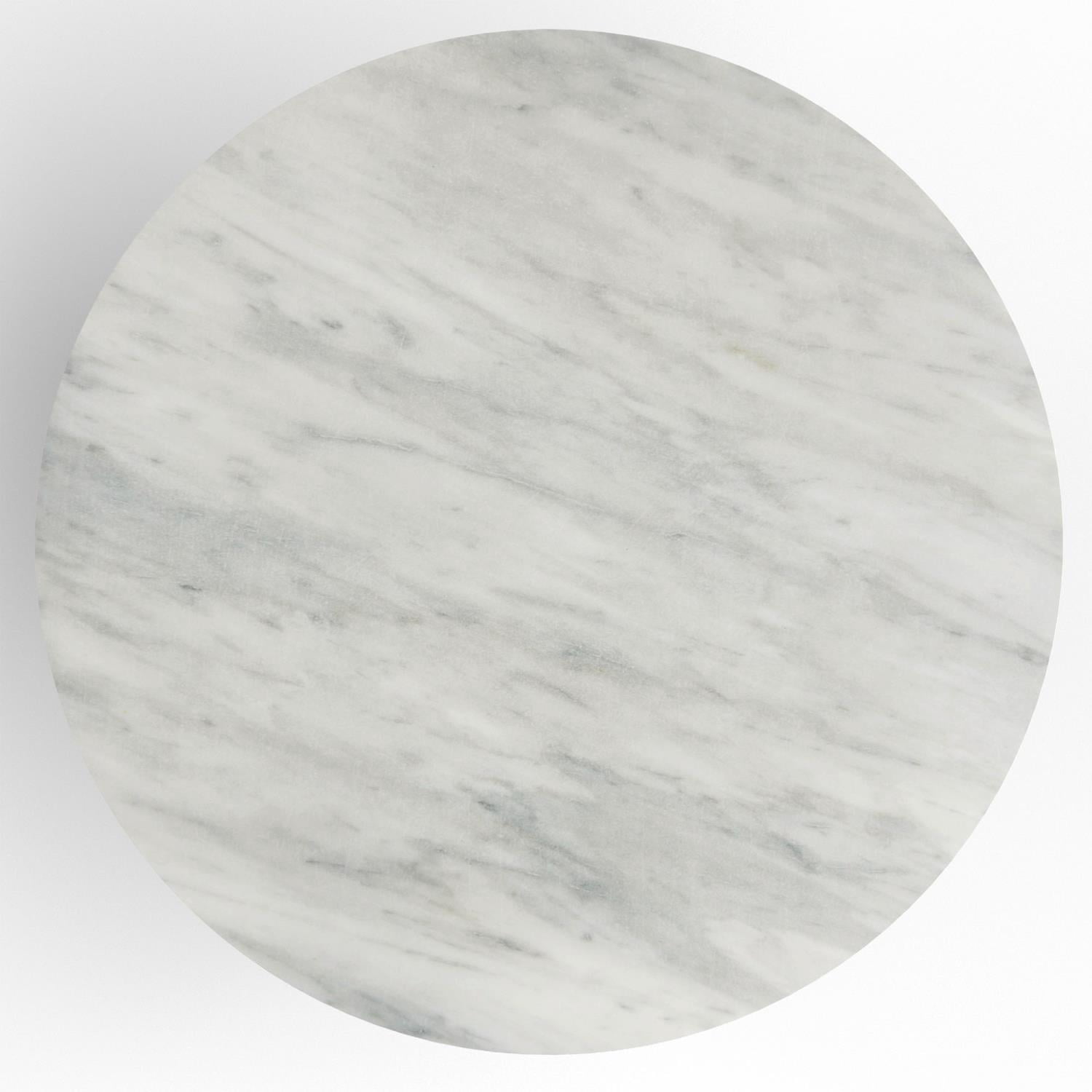 Aubrey Faux Marble Side Table