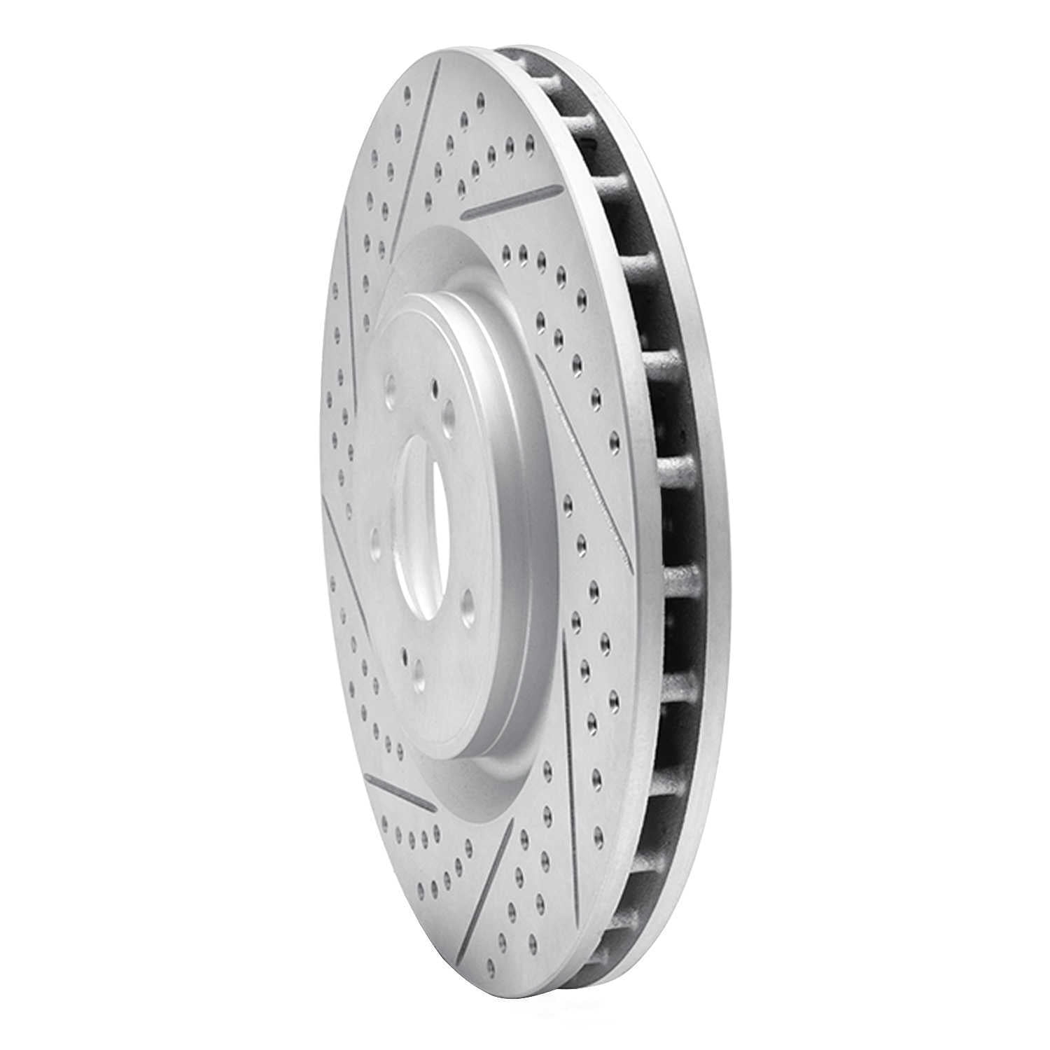 Dynamic Friction Company 830-72043L DFC Geoperformance Rotor - Drilled and Slotted