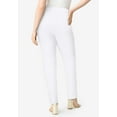 thumbnail image 3 of Roaman's Women's Plus Size Tall Plus Size Classic Stretch Straight Leg Jean, 3 of 6