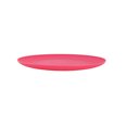 thumbnail image 5 of (4 pack) Mainstays - Fuchsia Pink Round Plastic Plate, Ribbed, 10.5 inch, 5 of 7