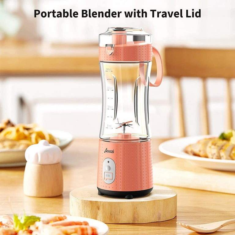 Portable Electric Automatic Juicer, Personal Size Blender Shakes