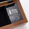 thumbnail image 4 of Grandson Blessed From Above Woodgrain Rope Trim Jewelry Music Box Plays Jesus Loves Me, 4 of 7