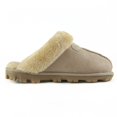 thumbnail image 3 of Mules de invierno para mujer CLPP'LI, con peluche sintético, sin cordones, color beige, 3 of 7