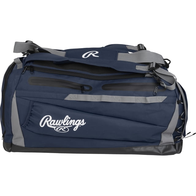 Bolso Deportivo Rawlings MACH Híbrido Mochila Duffle Azul Marino