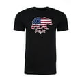 thumbnail image 2 of Bearica American Flag Men's 4th of July Shirts, Patriotic Shirts for Men - Black MH200PATRIOT S2 S, 2 of 3