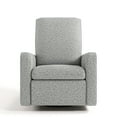 thumbnail image 4 of Graco Teddi Infant Power Recliner Swivel Glider with USB, Salt and Pepper Boucle, 4 of 11