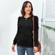 thumbnail image 1 of Sudadera de manga abullonada NikouMX cuello Redondo Mujer Moda S, 1 of 5