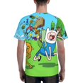thumbnail image 3 of Adventure Time Jake The Dog T-Shirts 3d Printed Short Sleeve Tee Shirt For Men, 3 of 8