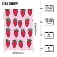thumbnail image 2 of FORMRS 1-Subject Spiral Notebook 8" x 5" College Ruled 60 Refillable Sheet A5 Hard Cover, Cartoon Strawberry, 2 of 7