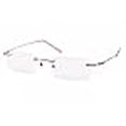 thumbnail image 3 of Agstum Blue Light Blocking Glasses - Flexible Rimless Titanium Alloy Eyeglasses Frames Clear Lens, 3 of 4