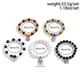 thumbnail image 3 of Pulseras de Halloween Pulseras con dijes de calabaza fantasma Pulseras de cuentas elásticas para mujeres, 3 of 5