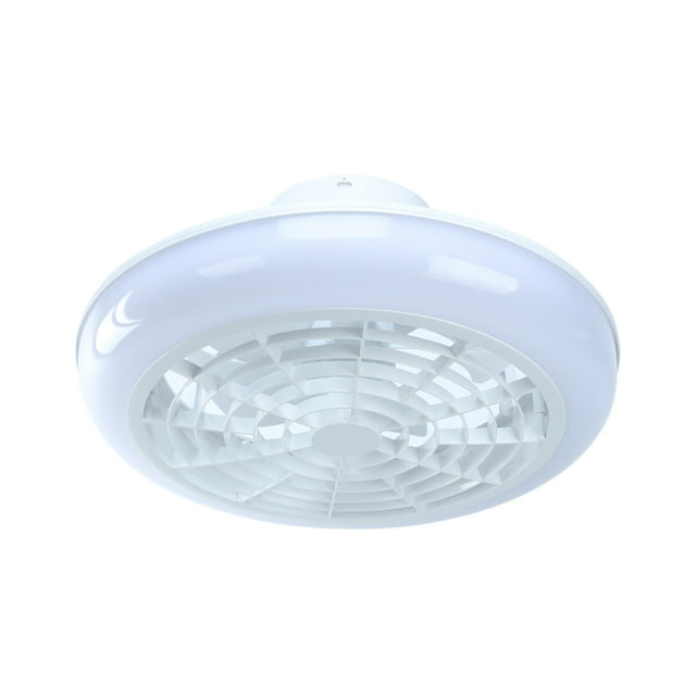 A Ceiling Fan With Light Remote Control Dimmable Led 3 Wind Levels Invisible 17.72 Inch For Bedroom Living Room Kitchen Office Patio