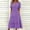 Dresses-416Purple, variant on Gamivast Dresses for Women Notch V-Neck Short Sleeve Smocked Waist Tiered Midi Dress with Pockets Casual Flowy Sundress for Summer Vacation Black XXL