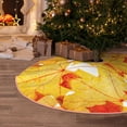 thumbnail image 5 of Bingfone Christmas Tree Skirt Mat Christmas Decoration Interior 36" -Autumn Maple Leaves, 5 of 6