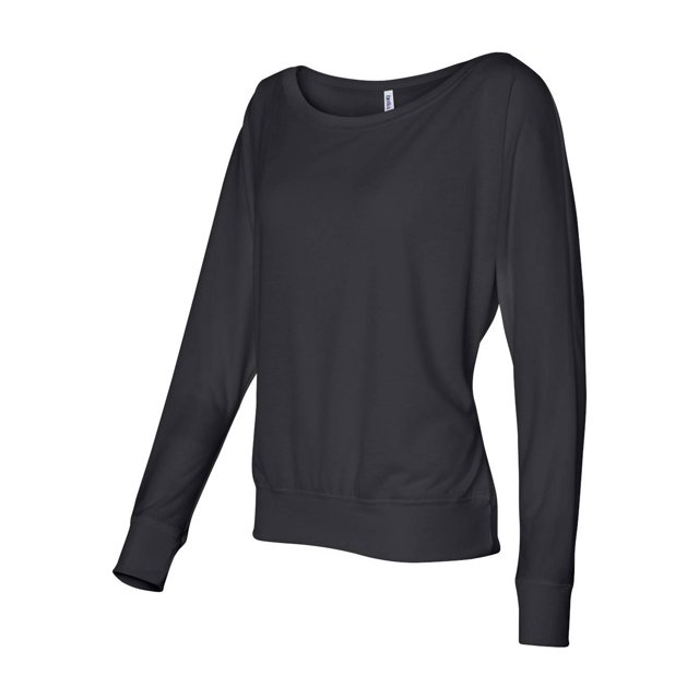 Bella Haut à Manches Longues pour Femmes Elizabeth, Noir, Petit