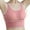 Pink, variant on Womens Light Support Seamless Sports Bra Wireless Yoga Bra Top Womens Bandeau Bra Leotard Sheer Cut Out Adult Womens Tube Tops Pouch Strapless Bra Teenager Shiny Top Women Bandeau And Skirt Women's