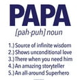 thumbnail image 2 of CafePress - Papa Noun Definition - Cute School Travel Backpack, 2 of 9