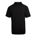 thumbnail image 3 of Men's Cutter & Buck Black Clemson Tigers Team Logo Big & Tall Prospect Textured Stretch Polo, 3 of 3