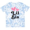 thumbnail image 3 of Inktastic Love Hearts Lil Sis Girls Toddler T-Shirt, 3 of 5