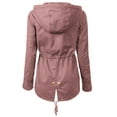 thumbnail image 4 of MixMatchy Women's Casual Lightweight Military Safari Anorak Utility Jacket, 4 of 7