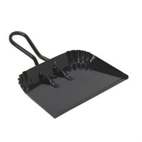 DUST PAN METAL BLK 17""W (Pack of 1)
