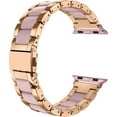 thumbnail image 1 of Correa Apple Watch de mujer de acero inoxidable y resina Adepaton CZDZ-HY155-2, 1 of 5