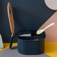 thumbnail image 6 of Yesbay 4 Grids Seasoning Box Salt Pepper Jar Salt Storage Container Kitchen Gadget,Grey, 6 of 8