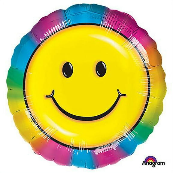 LOONBALLOON Smile Balloons, 18″ KEEP ON SMILIN'