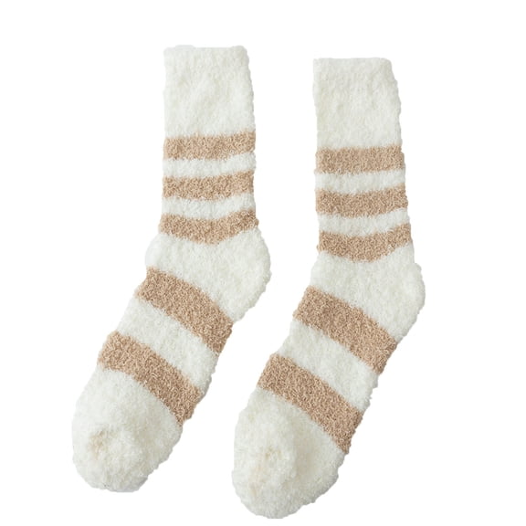 Women's Plush Slipper Socks Soft Warm Fuzzy Winter Floor Socks Cozy Sleep Socks Non Shedding Thick Knit Comfortable Home