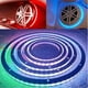 thumbnail image 1 of wonima02 4PCS 6.5"/8"/6 * 9''/10"/12"/15" Bluetooth App Control Color Chasing Flow LED Speakers Light Set (Dream Chasing, 12''), 1 of 1