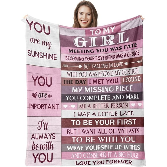 Gifts for Her, Gifts for Girlfriend, Girlfriend Birthday Gifts, Romantic for Her, I Love You Gifts for Her, Christmas Valentines Gifts for Girlfriend Blankets