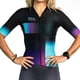 thumbnail image 3 of Maillot de ciclismo de manga corta de verano para mujer, maillot de ciclismo para mujer, bicicleta de montaña, bicicleta de carretera, camisetas ligeras y transpirables, nuevo, 3 of 5