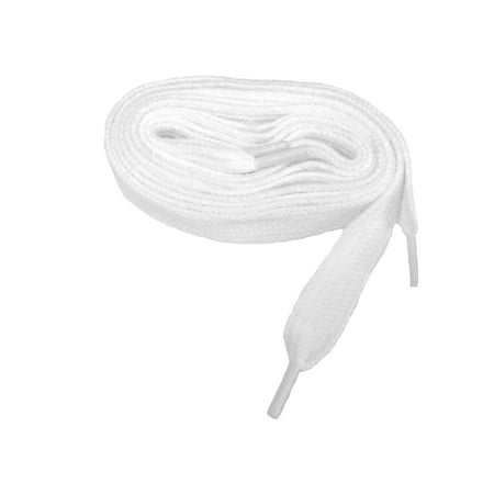 

40 Inch 102 cm Snow White professional FATmax™ Athletic 3/4 inch wide retro FAT sneaker shoelaces - (2 Pair Pack)