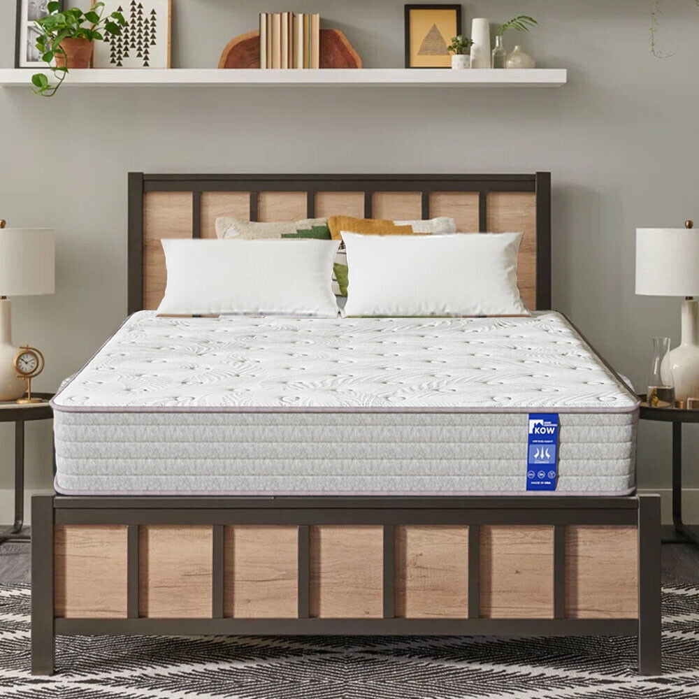 Twin Size Mattress, 12 Inch Gel Memory Foam Hybrid Mattress in a Box, Pressure Relief,Medium