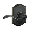 thumbnail image 2 of Schlage F40VACC716CAM Privacy Lever Lockset, Aged Bronze, 2 of 3