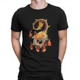 thumbnail image 1 of Camiseta de algodón de manga corta con cuello redondo y diseño de Zelda para hombre de la antigua Dinastía Z, ideal como regalo de humor., 1 of 6