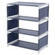 thumbnail image 3 of Estante Vertical para Zapatos de 4 Capas Estante para Zapatos de Tela No Tejida de Acero Inoxidable para la Entrada del Hogar Sala de Estar Zapatillas Sandalias Zapatillas ANGGREK Otros, 3 of 8