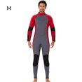 thumbnail image 3 of Traje de neopreno de traje de trabajo completo para hombres y mujeres Agua de una pieza Actividades deportivas en agua fría para snorkeling Surfing Spearfishing Man / Red M Advancent OD017131-26, 3 of 7