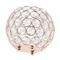thumbnail image 4 of de Cristal Bling Bowl Candelero para Boda de Votive Tealight Candle Decorativos para Candelabros 12cm, 4 of 9