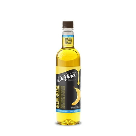 DaVinci Gourmet Sugar-Free Banana Syrup, 750 ml