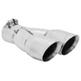 thumbnail image 2 of Flowmaster 15307 Exhaust Tip - 3.00 in. Dual Angle Cut Polished SS Fits 2.50 in. Tubing -Clamp on, 2 of 4