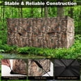 thumbnail image 5 of Biotree See-Through Pop Up 1-3 Person Hunting Blind with Dog Door for Waterfowl Duck and Goose Hunting, 5 of 11