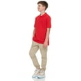 thumbnail image 6 of Sezzit Boys Polo 2-Pack: Premium Comfort and Timeless Style - School, Play, Church, Birthdays -Red, 6 of 9
